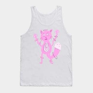 mow cat Tank Top